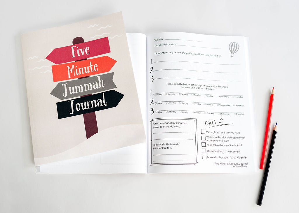 Five Minute Jummah Journal for Young Muslims