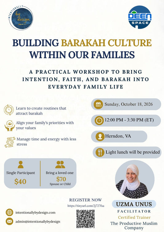 Barakah Culture For Families